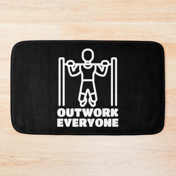 Item preview, Outwork Everyone! Calisthenics Pull-up Cartoon designed and sold by PMCreative.