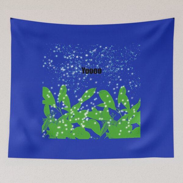 Item preview, Starry Night Whispers - Luminous Flora Under Starlight designed and sold by SmartDesignByBB.