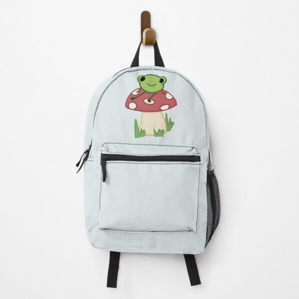 Item preview, Frog chilling on a mushroom designed and sold by hellenjellen.