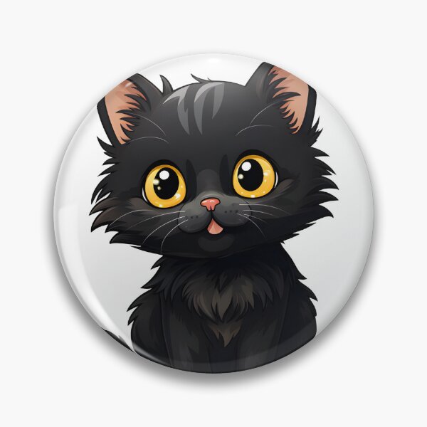 Item preview, Spoiled black cat designed and sold by WiggleTreasures.