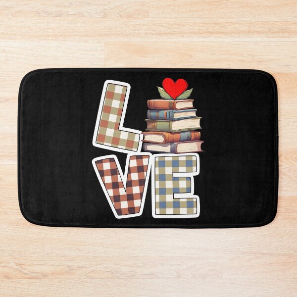 Item preview, Bookworm Librarian Readers Valentines Day Love Book Reading designed and sold by BunBuntheDog-.