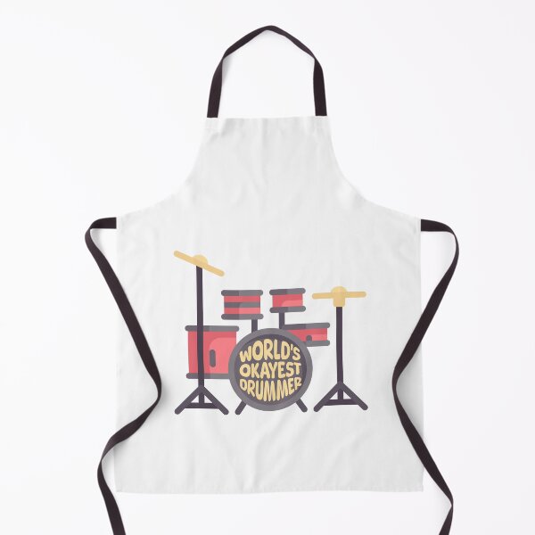 Item preview, Worlds Okayest Drummer! Funny Drummer Cartoon designed and sold by PMCreative.
