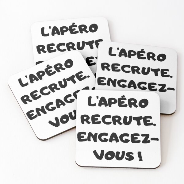 Item preview, The aperitif is recruiting, get involved! designed and sold by FreeeShoppp.