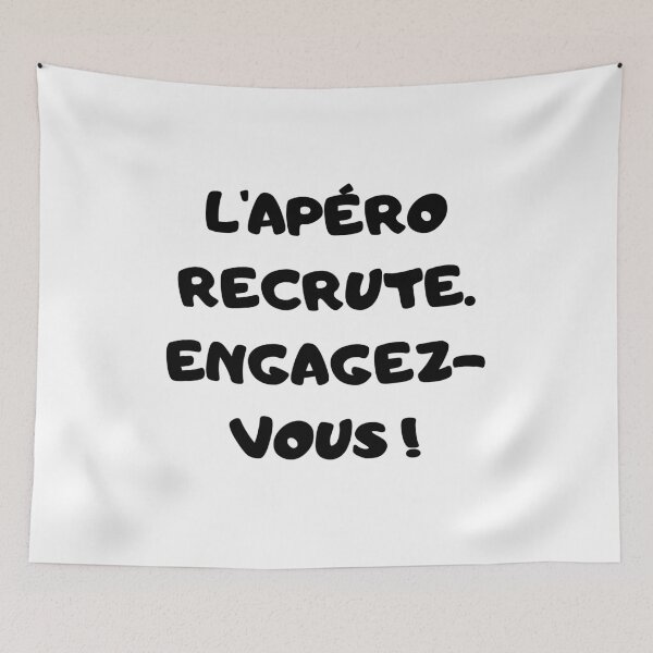 Item preview, The aperitif is recruiting, get involved! designed and sold by FreeeShoppp.