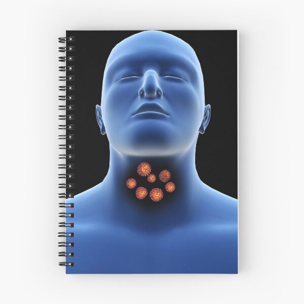 Item preview, STK701496H-Coronavirus in the human throat. designed and sold by StocktrekImages.