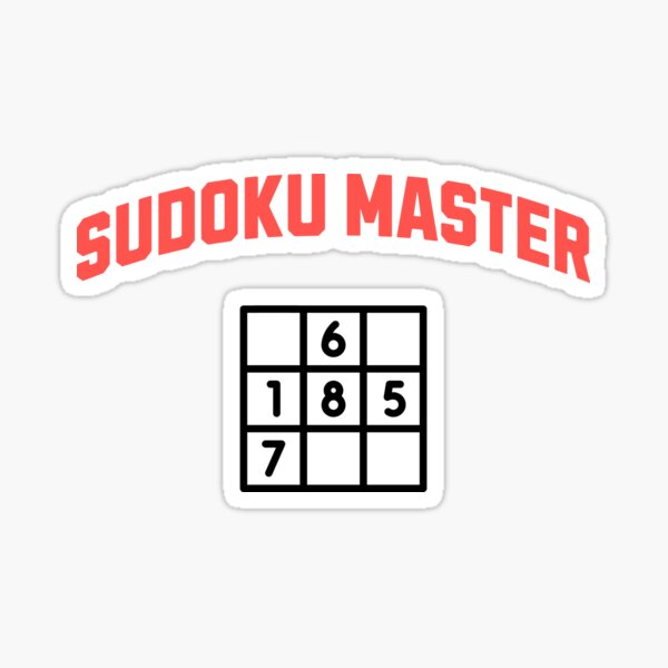 Item preview, Sudoku Master designed and sold by Alterock Designs.