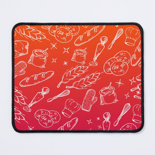 Item preview, baking cake bakers cooking food brown and white pattern designed and sold by DesignYourWaystore.