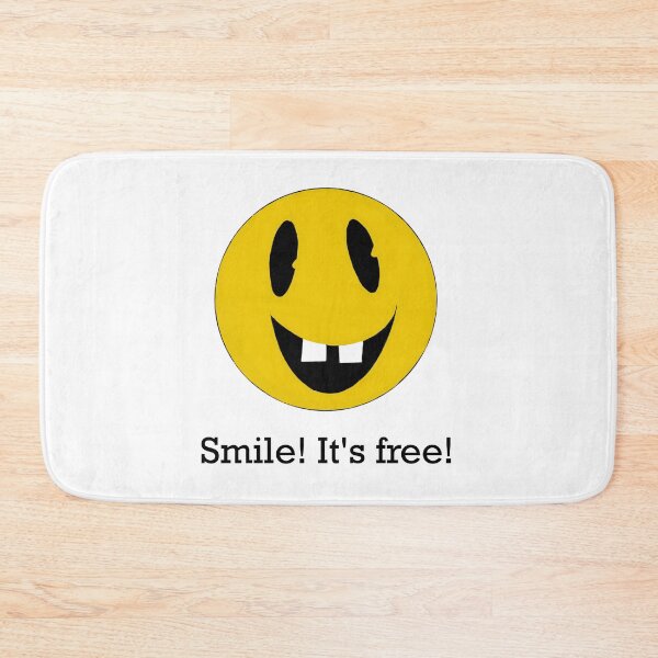Item preview, Spread Joy - 'Smile! It's Free' Cheerful Emoji Design designed and sold by SmartDesignByBB.
