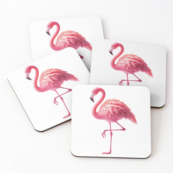 Artikelvorschau, Leuchtend rosa Flamingo entworfen und verkauft von erkabees.