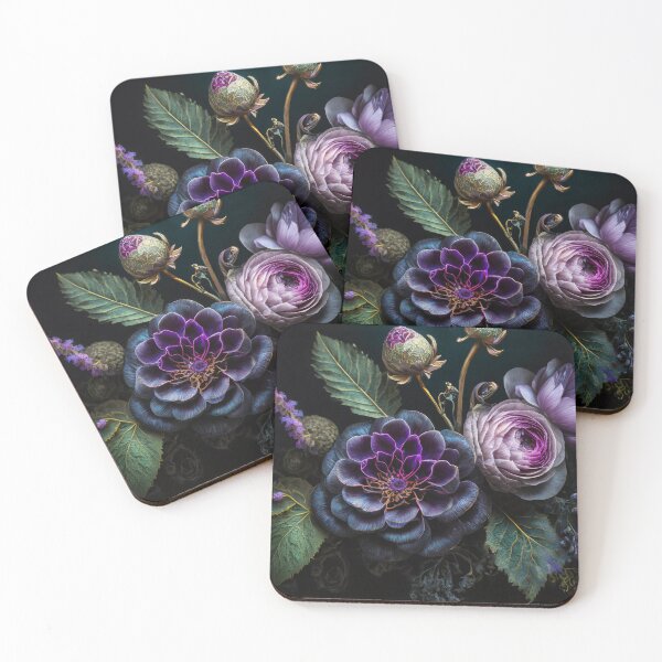 Item preview, Dark Floral Vintage Fantasy designed and sold by Lelijo.