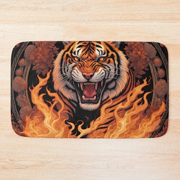 Item preview, Tiger In Flames 03 designed and sold by tpixx.