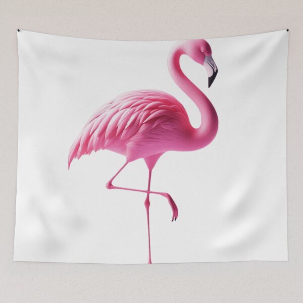 Item preview, Bright Pink Flamingo V. 02 designed and sold by erkabees.
