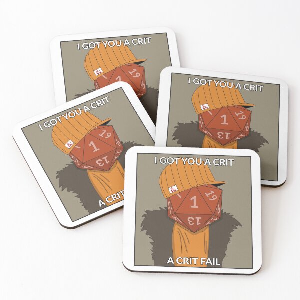 Item preview, Scumbag Crit Fail Meme D&D designed and sold by beardedred.