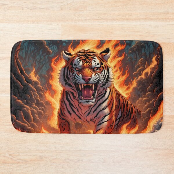 Item preview, Tiger In Flames 04 designed and sold by tpixx.