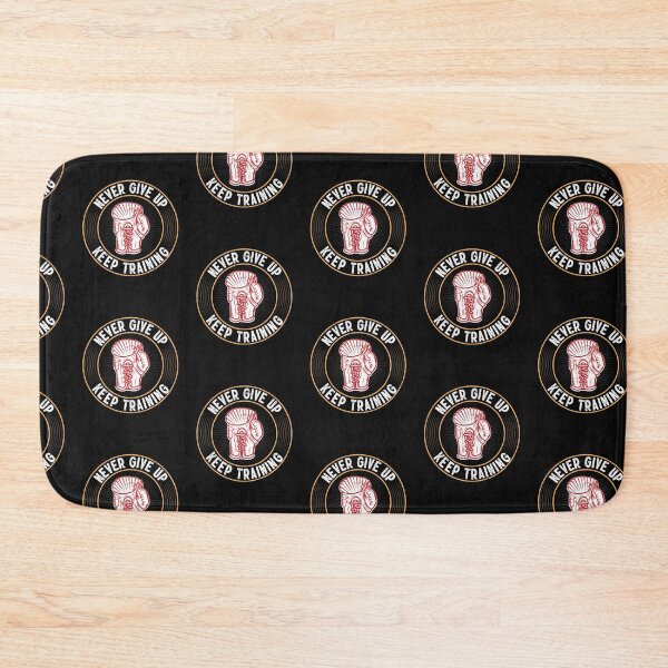Item preview, NEVER GIVE UP BOXING KEEP TRAINING designed and sold by marfanna.