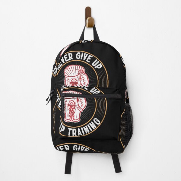 Item preview, NEVER GIVE UP BOXING KEEP TRAINING designed and sold by marfanna.