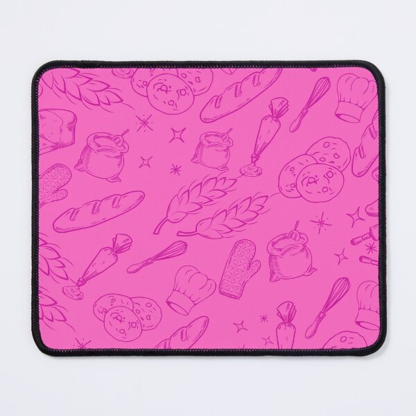 Item preview, baking cake bakers cooking food pink pattern designed and sold by DesignYourWaystore.
