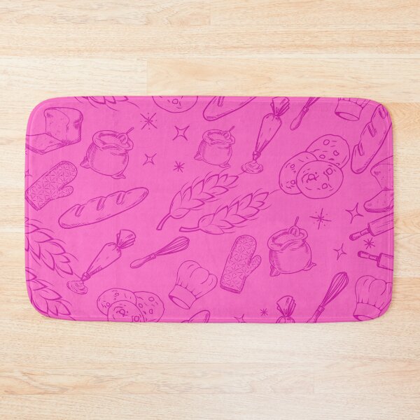 Item preview, baking cake bakers cooking food pink pattern designed and sold by DesignYourWaystore.