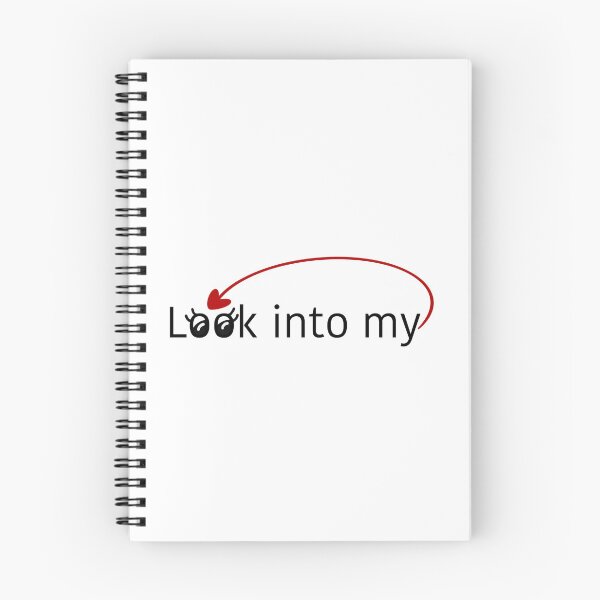 Item preview, Look Into My Eyes - Invitation to Insight - Typographic Design designed and sold by SmartDesignByBB.