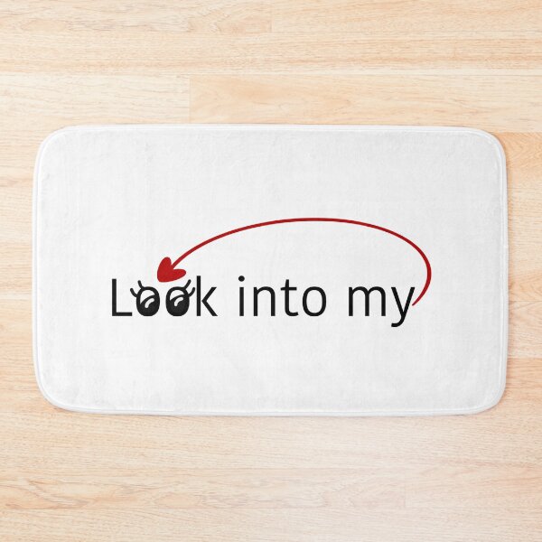 Item preview, Look Into My Eyes - Invitation to Insight - Typographic Design designed and sold by SmartDesignByBB.