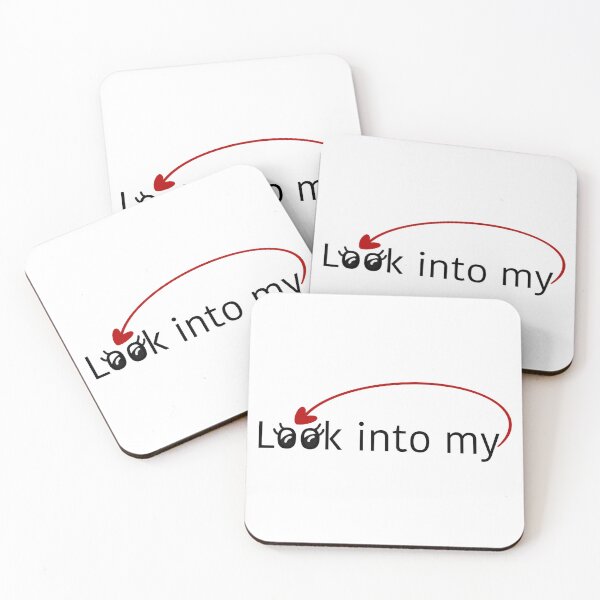 Item preview, Look Into My Eyes - Invitation to Insight - Typographic Design designed and sold by SmartDesignByBB.