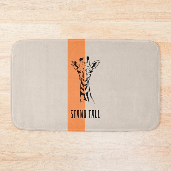 Item preview, Giraffe. Stand tall. Black designed and sold by Tsifra.