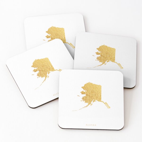 Item preview, Alaska Gold Map designed and sold by ArtPrints.