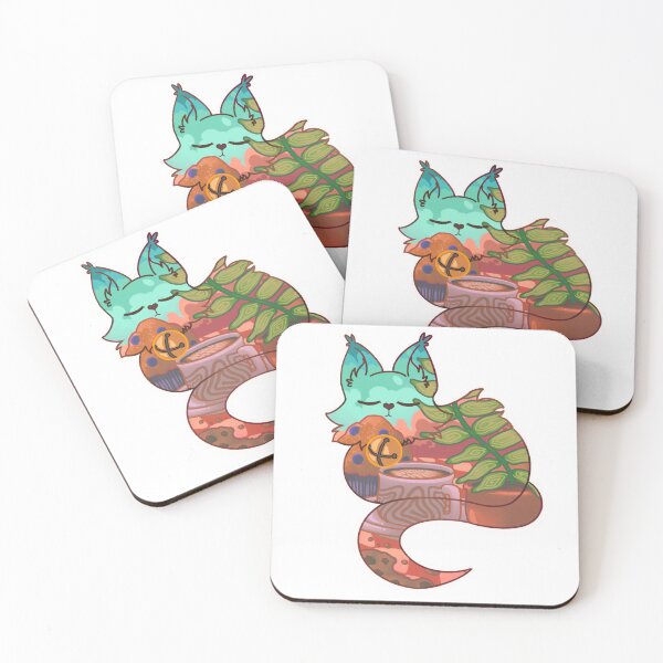 Item preview, Cute Coffee Cafe Kitty Cat designed and sold by GoldBlip.