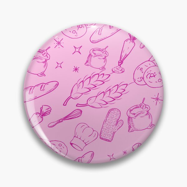 Item preview, baking cake bakers cooking food cute pink pattern designed and sold by DesignYourWaystore.