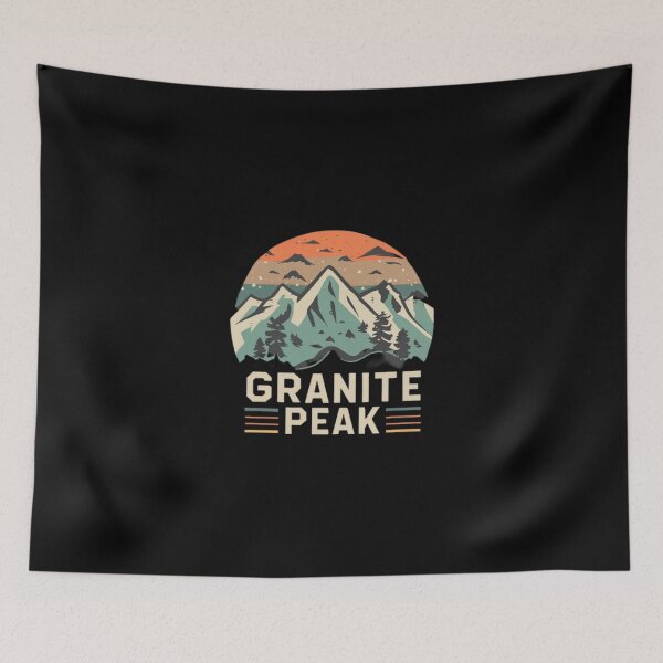 Item preview, Granite Peak - Wisconsin  designed and sold by GroovyDino.