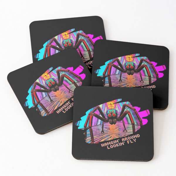 Item preview, Hangin' Around, Lookin' Fly: Spider Punk: Funny gifts for arachnologists and spider breeders designed and sold by SophiaKoorArt.
