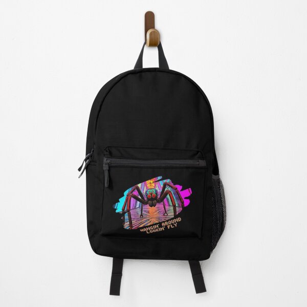 Item preview, Hangin' Around, Lookin' Fly: Spider Punk: Funny gifts for arachnologists and spider breeders designed and sold by SophiaKoorArt.