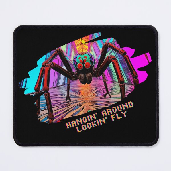 Item preview, Hangin' Around, Lookin' Fly: Spider Punk: Funny gifts for arachnologists and spider breeders designed and sold by SophiaKoorArt.