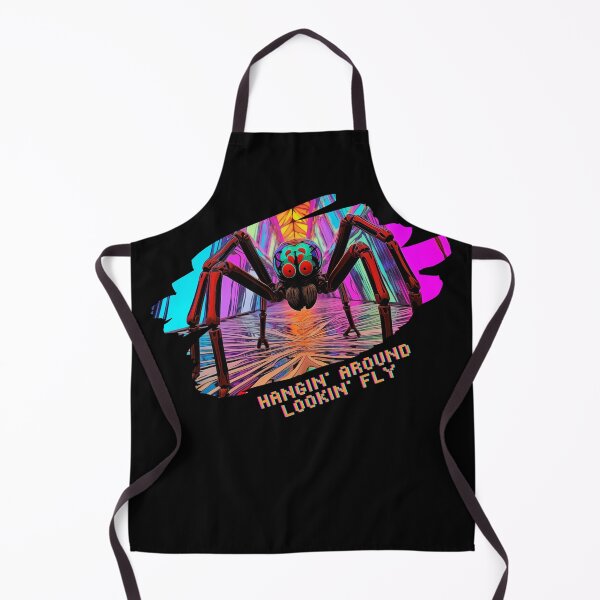 Item preview, Hangin' Around, Lookin' Fly: Spider Punk: Funny gifts for arachnologists and spider breeders designed and sold by SophiaKoorArt.