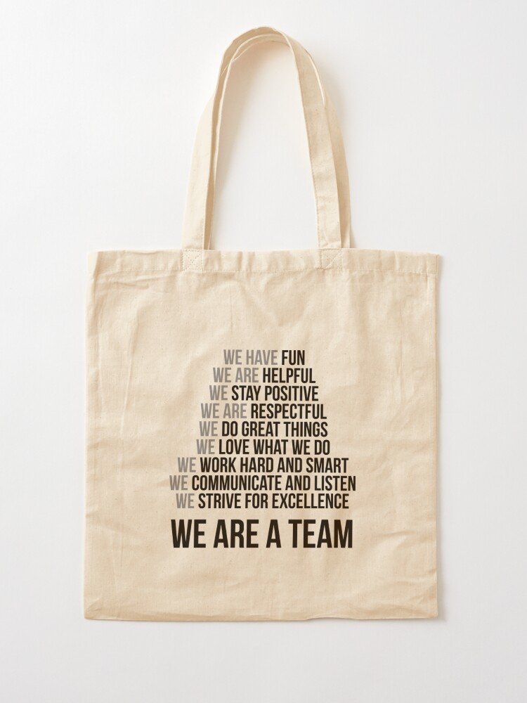 We Are A Team, Teamwork Quotes, Office Decor, Office Wall Art Throw Pillow  for Sale by Officedecor