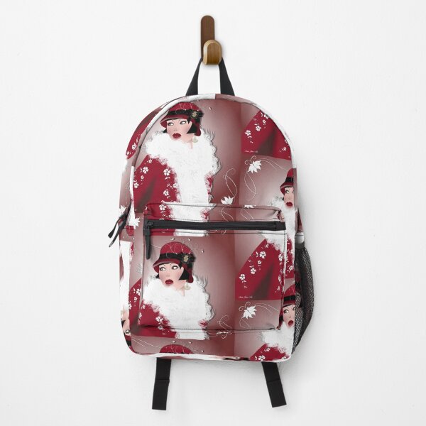 Item preview, Lady in red hat designed and sold by Sonia Jones Art.