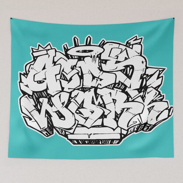 Item preview, GODS WORK graffiti letters designed and sold by 3000Worlds.