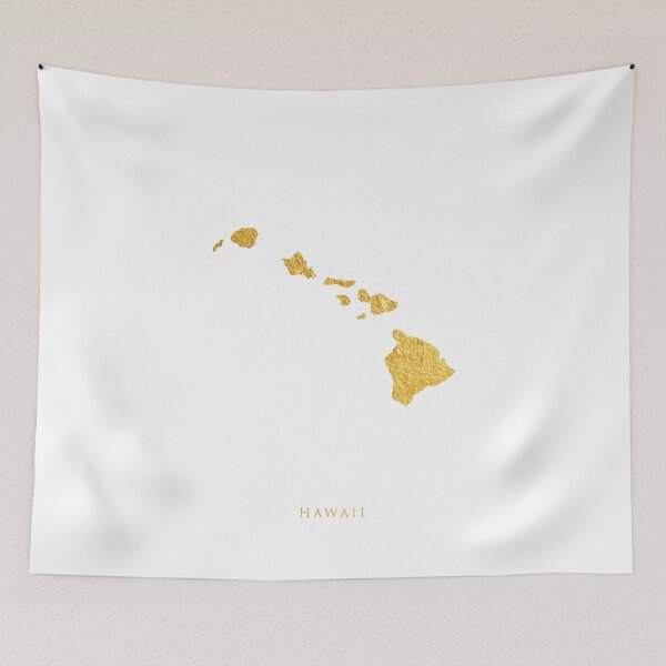 Item preview, Hawaii Gold Map designed and sold by ArtPrints.