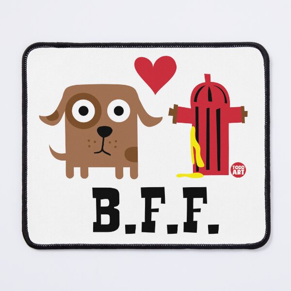 Item preview, BFF DOG FIRE HYDRANT designed and sold by TODD GOLDMAN.
