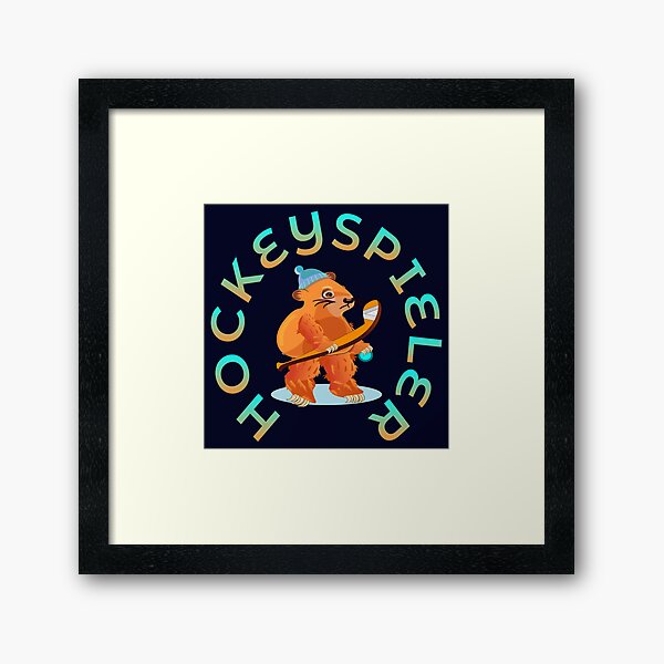 Item preview, Joueur de hockey hockey designed and sold by minimalartstory.