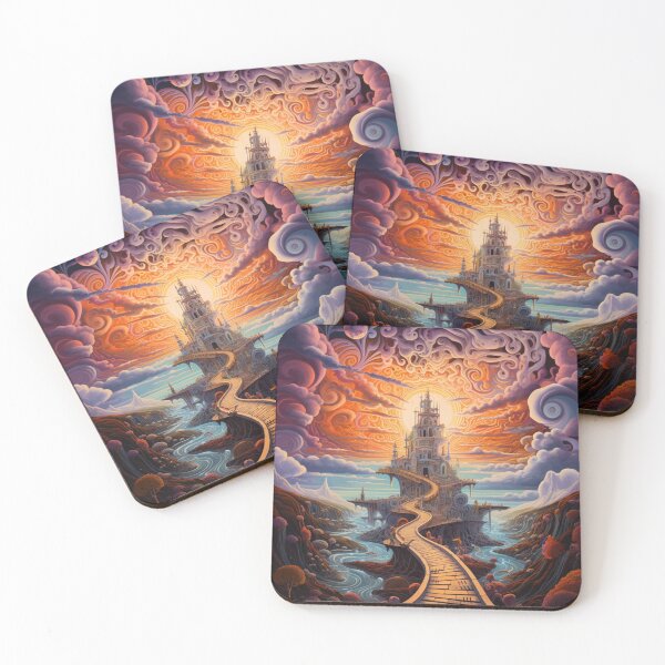 Item preview, Sundown Citadel: A Visionary Quest designed and sold by CanvasLady.