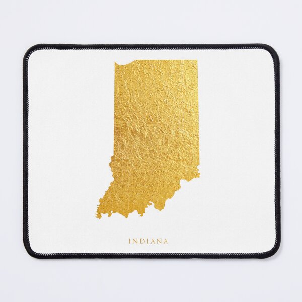 Item preview, Indiana Gold Map designed and sold by ArtPrints.