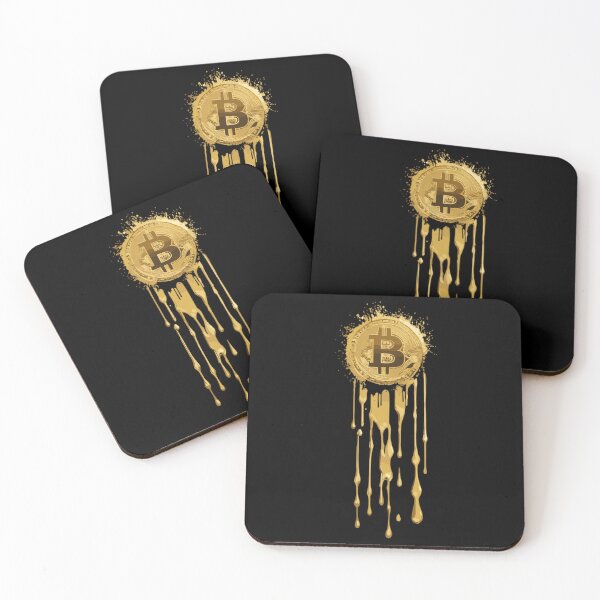 Item preview, Gold Bitcoin designed and sold by RebelRule.