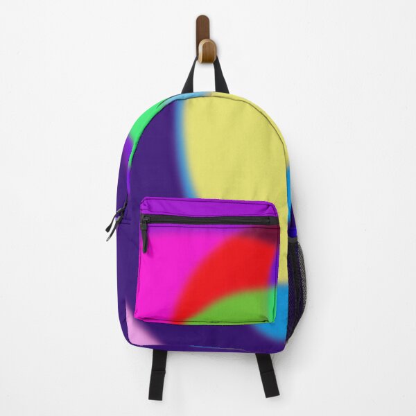 Item preview, Colorful Abstract Geometric Shapes on Purple Background designed and sold by masabo.