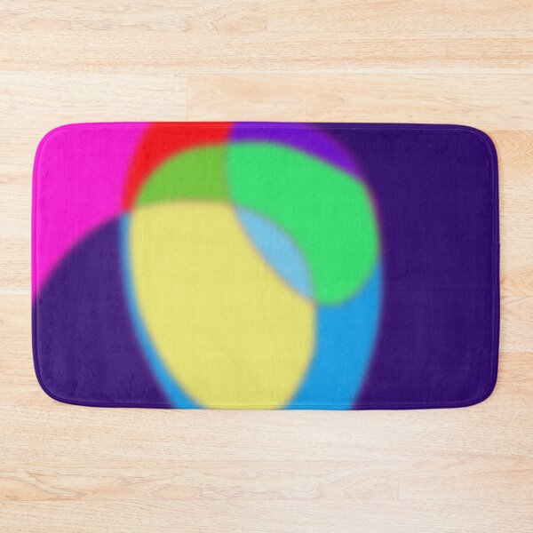 Item preview, Colorful Abstract Geometric Shapes on Purple Background designed and sold by masabo.
