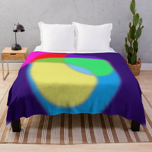 Item preview, Colorful Abstract Geometric Shapes on Purple Background designed and sold by masabo.