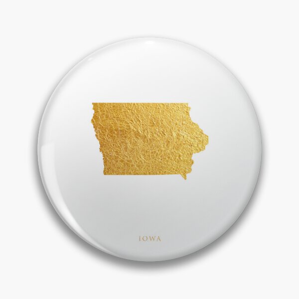 Item preview, Iowa Gold Map designed and sold by ArtPrints.