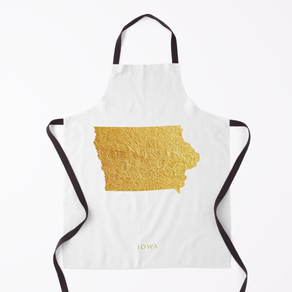 Item preview, Iowa Gold Map designed and sold by ArtPrints.