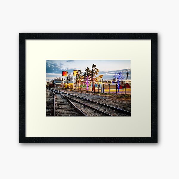 Item preview, Railyard Park Of Rogers From Along The Tracks designed and sold by Gregory Ballos.