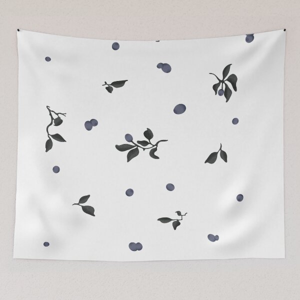 Item preview, Blueberries Modern Pattern  designed and sold by Anton Repetto.